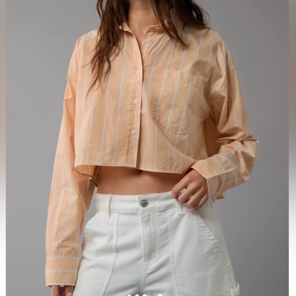 AE - Stripe Button Down Shirt